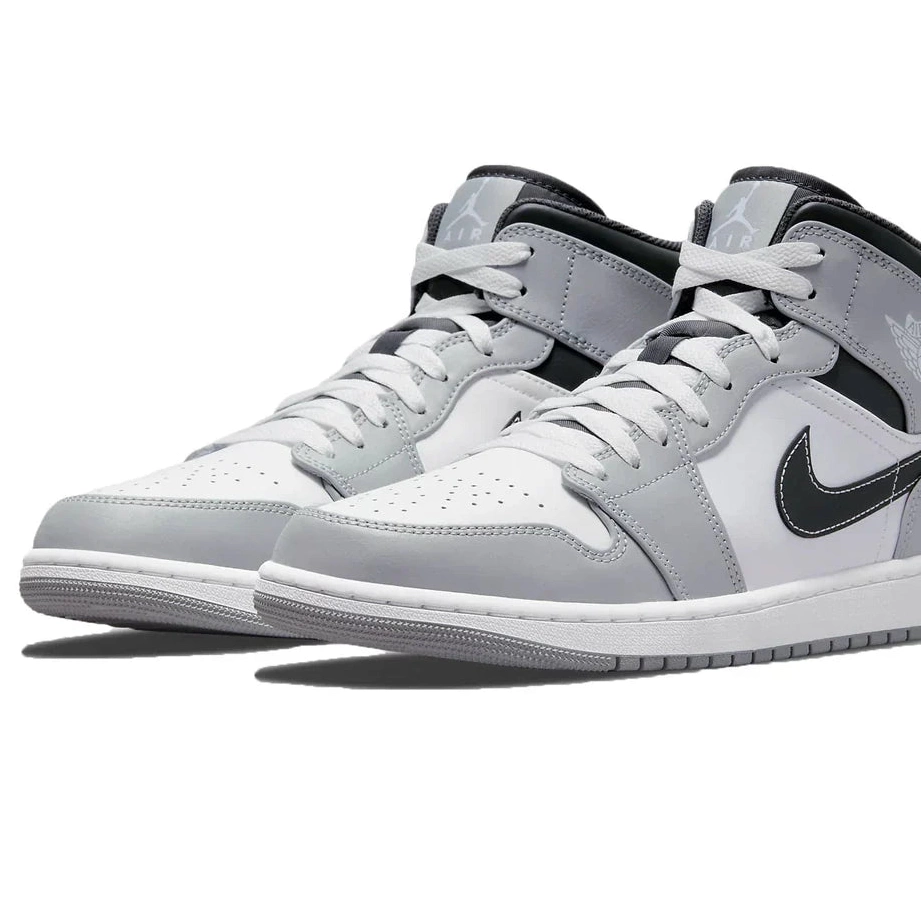 Jordan Mid Smoke 1 Grey Air Anthracite Light 0613